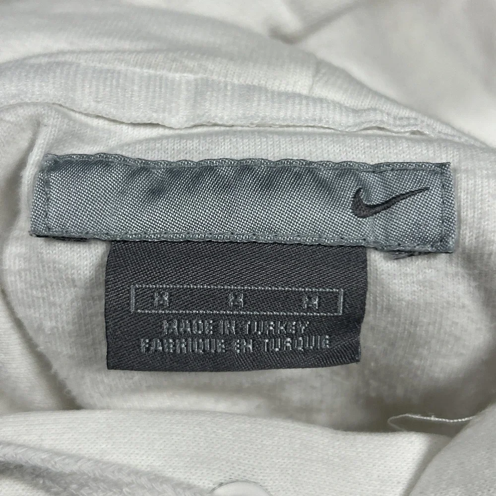 VTG Y2K Nike‎ Pullover Hoodie Men's Medium Athletic Center Graphic